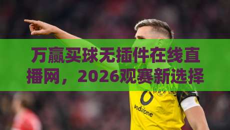 万赢买球无插件在线直播网，2026观赛新选择【万赢买球无插件在线直播网】