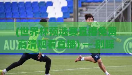 (世界杯预选赛直播免费高清观看直播) — 别踩坑！2026年最靠谱的观看攻略来了