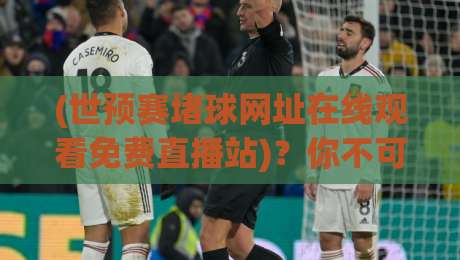 (世预赛堵球网址在线观看免费直播站)？你不可错过的2026观赛攻略
