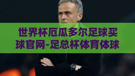 世界杯厄瓜多尔足球买球官网-足总杯体育体球网！2026年厄瓜多尔国家队世界杯前瞻与足总杯热点解读