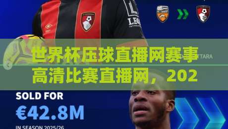 世界杯压球直播网赛事高清比赛直播网，2026年球迷的终极观赛指南