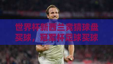 世界杯新西兰竞猜球盘买球,冠军杯足球买球:2026年实战指南与避坑策略