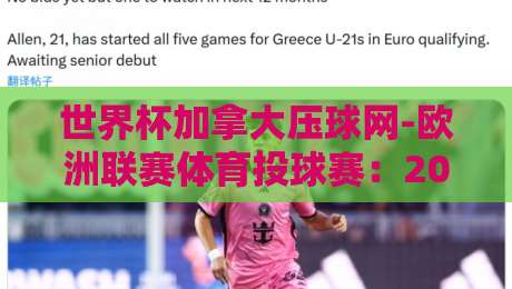 世界杯加拿大压球网-欧洲联赛体育投球赛:2026年体育投注新趋势与实用指南