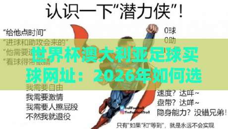 世界杯澳大利亚足球买球网址:2026年如何选择靠谱平台? 世界杯澳大利亚足球买球网址:2026年如何选择靠谱平台?