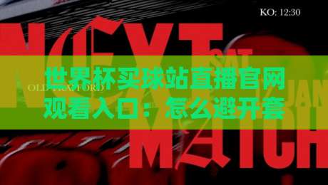 世界杯买球站直播官网观看入口：怎么避开套路找到正规（世界杯买球站）入口？